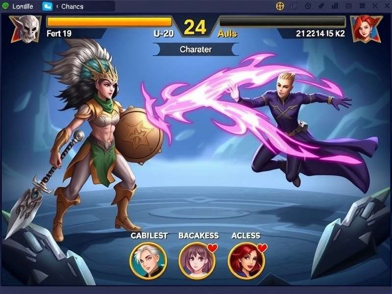 Anjuna Heroic Duel gameplay screenshot showing character combat